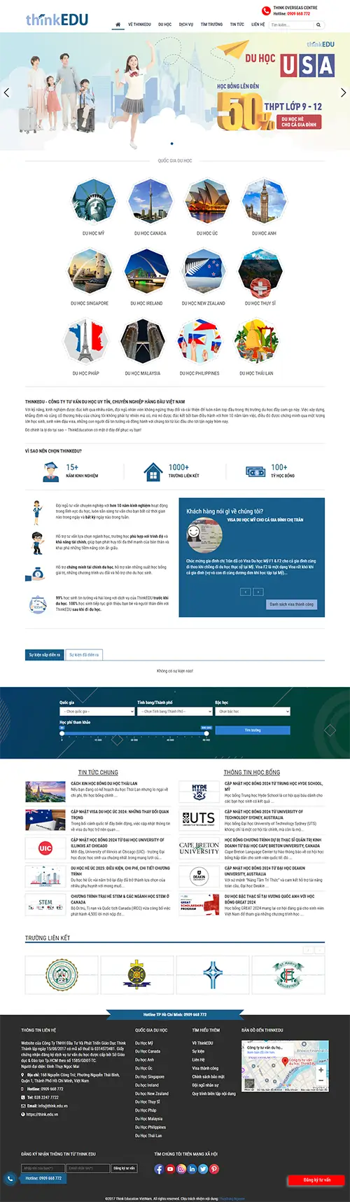 Mẫu website đặt phòng khách sạn