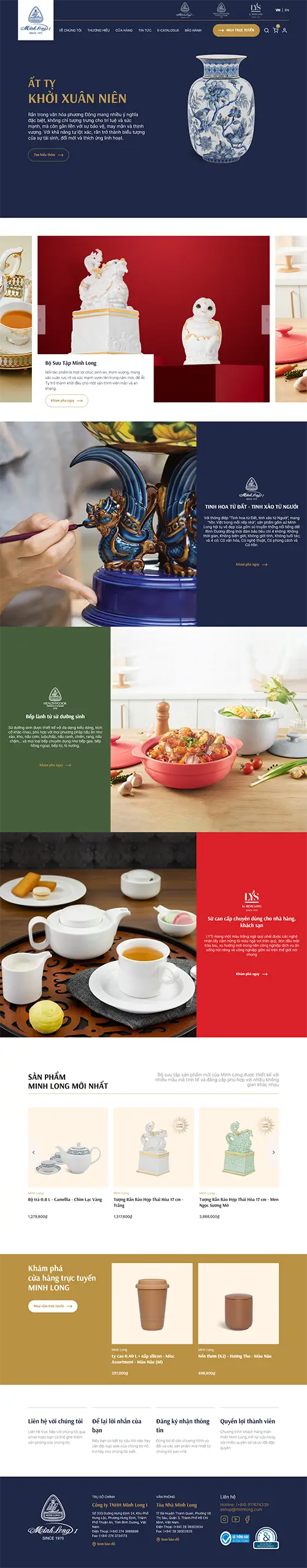 Mẫu website đặt phòng khách sạn