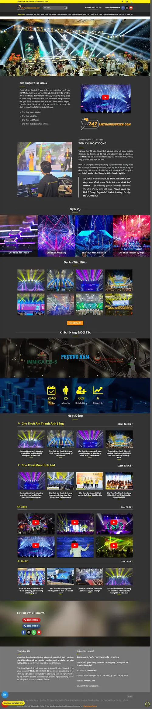 Mẫu website đặt phòng khách sạn