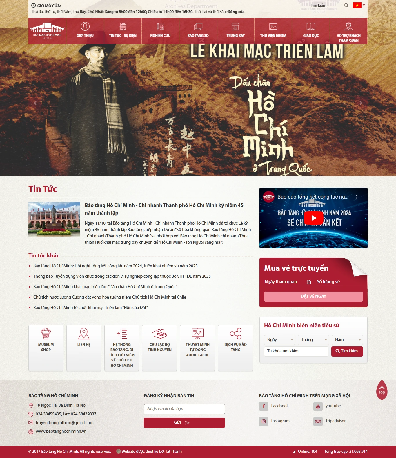Mẫu website đặt phòng khách sạn