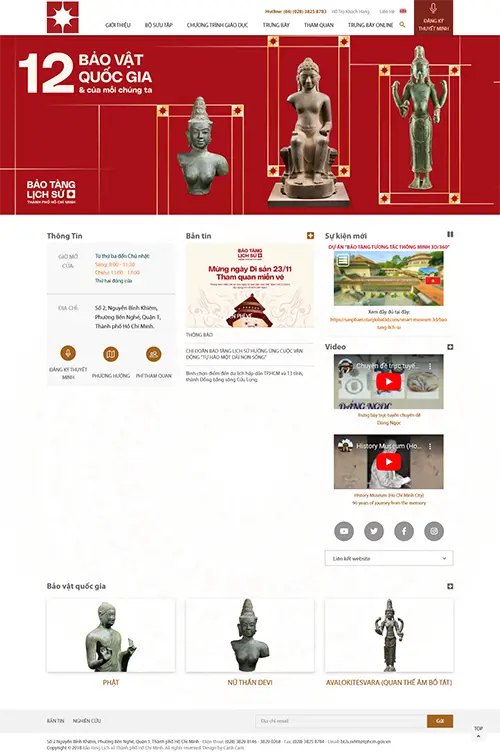 Mẫu website đặt phòng khách sạn