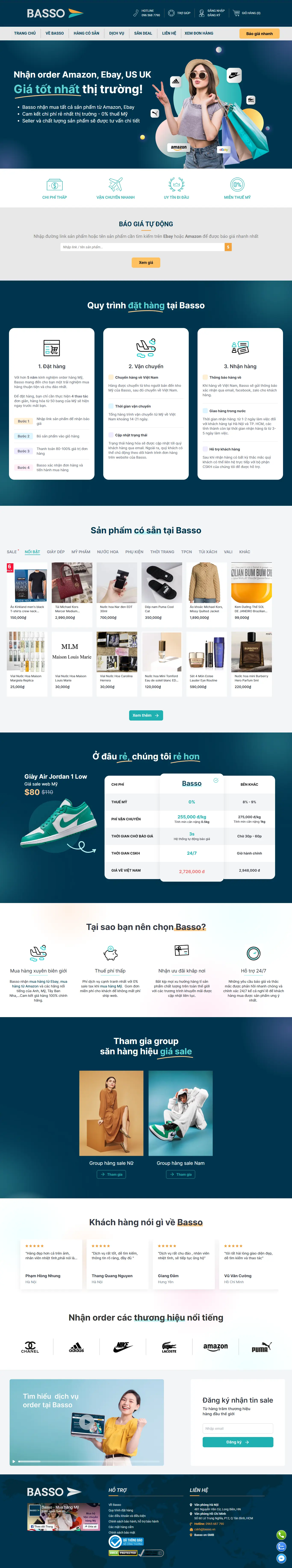 Mẫu website đặt phòng khách sạn