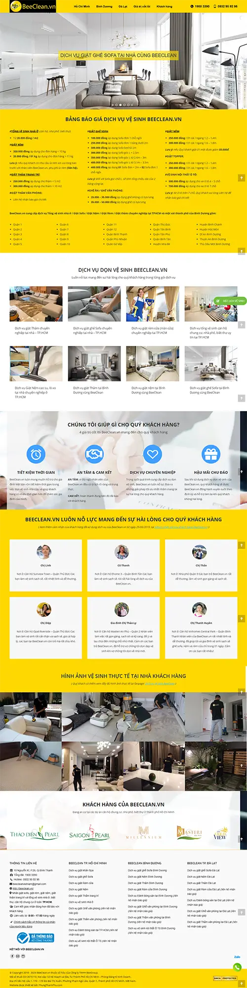 Mẫu website đặt phòng khách sạn