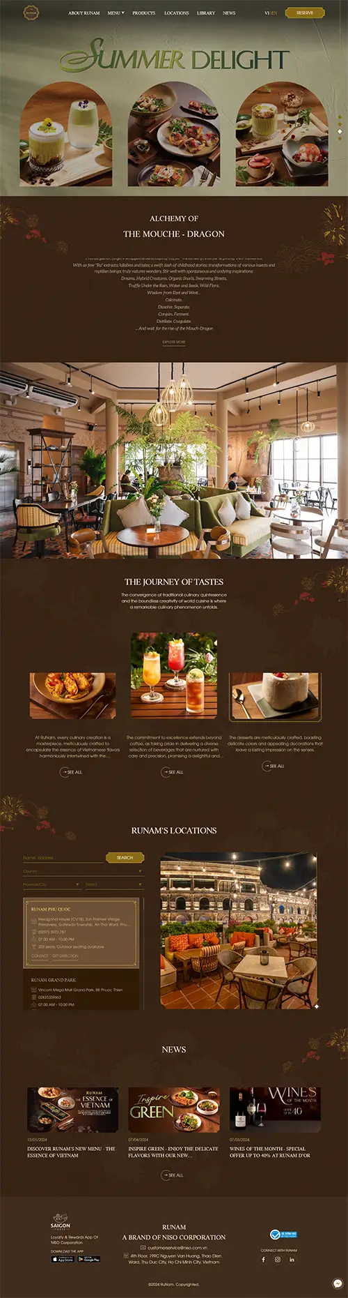 Mẫu website đặt phòng khách sạn