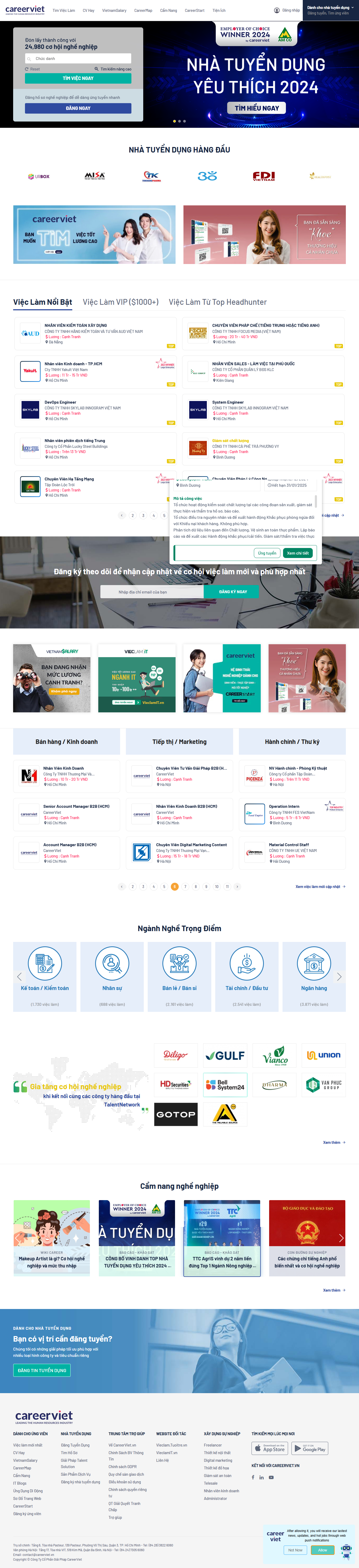 Mẫu website đặt phòng khách sạn