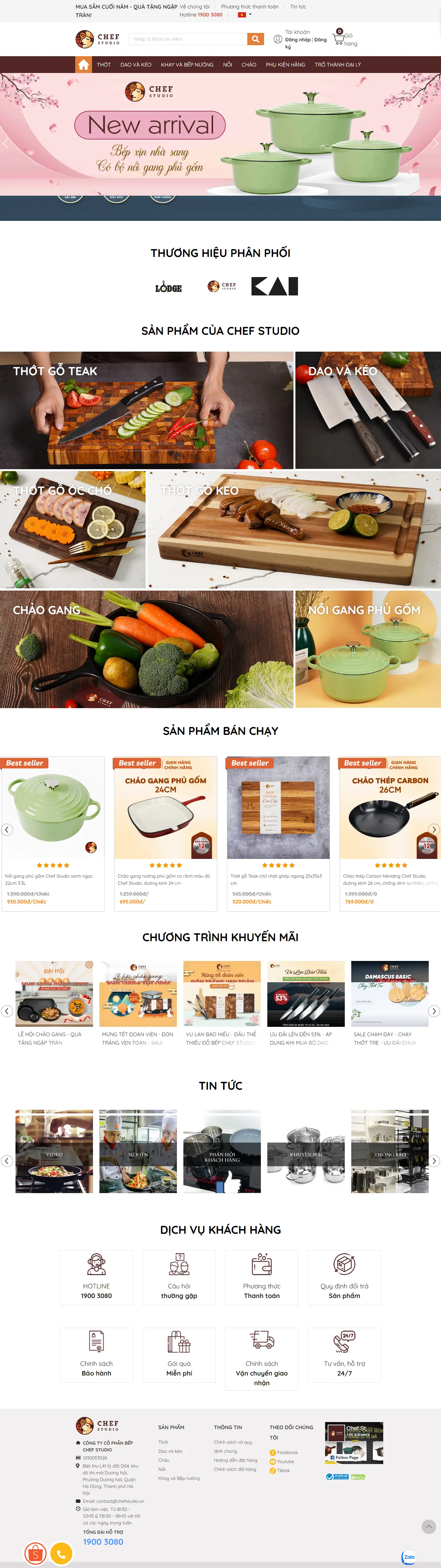 Mẫu website đặt phòng khách sạn