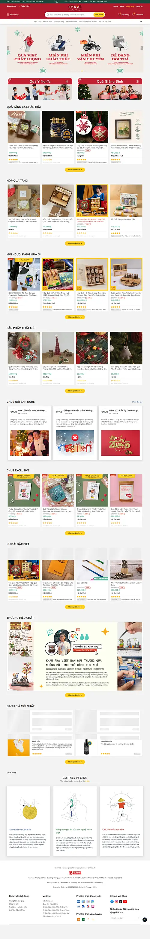 Mẫu website đặt phòng khách sạn