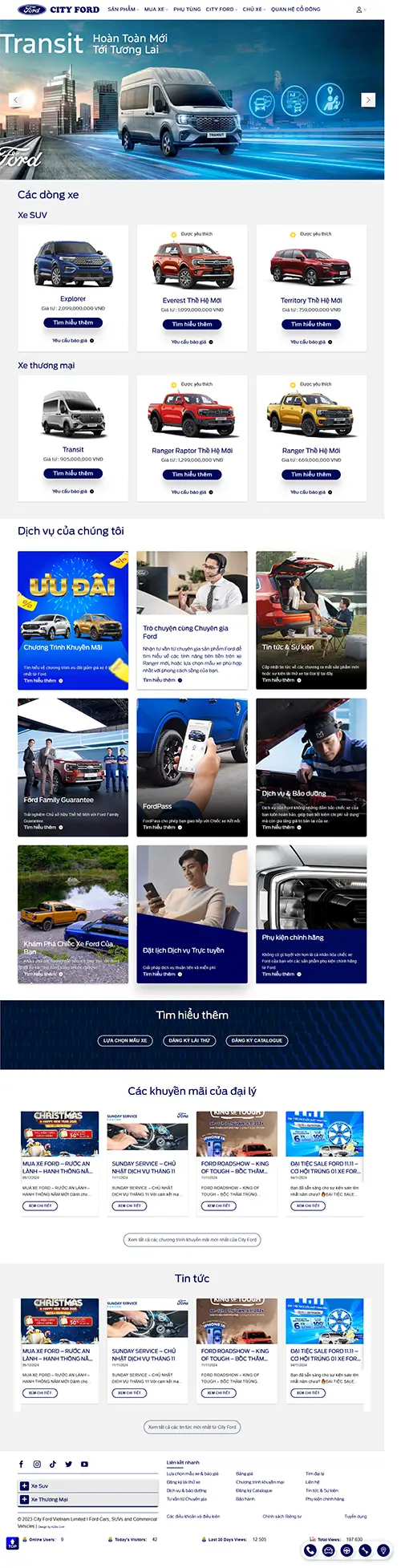 Mẫu website đặt phòng khách sạn