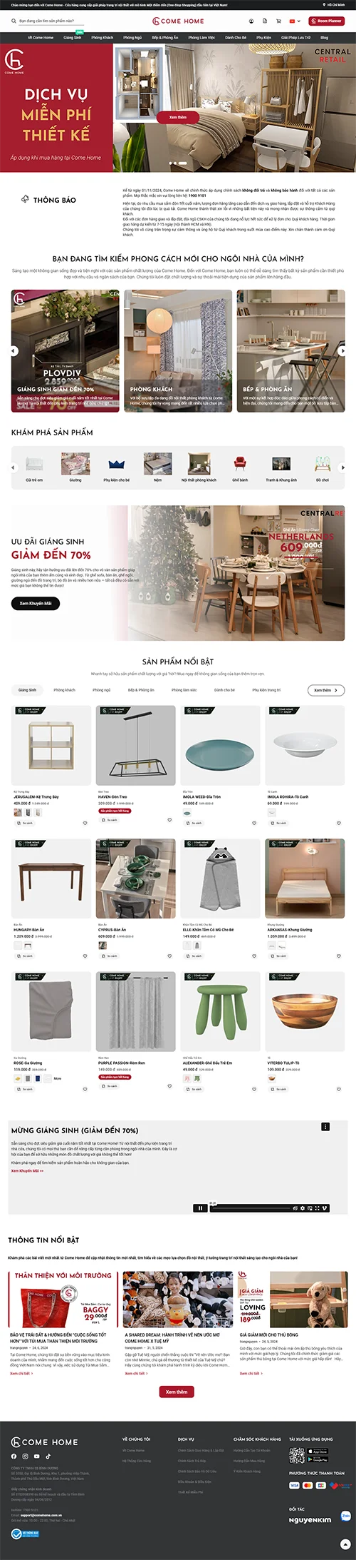 Mẫu website đặt phòng khách sạn