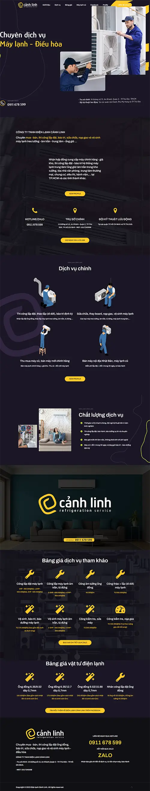 Mẫu website đặt phòng khách sạn