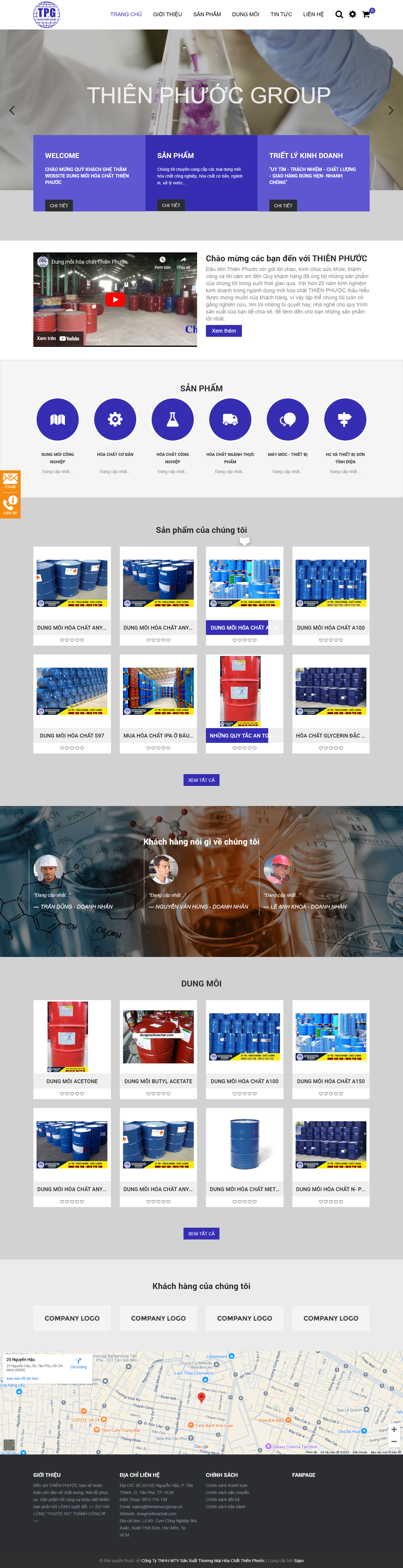 Mẫu website đặt phòng khách sạn