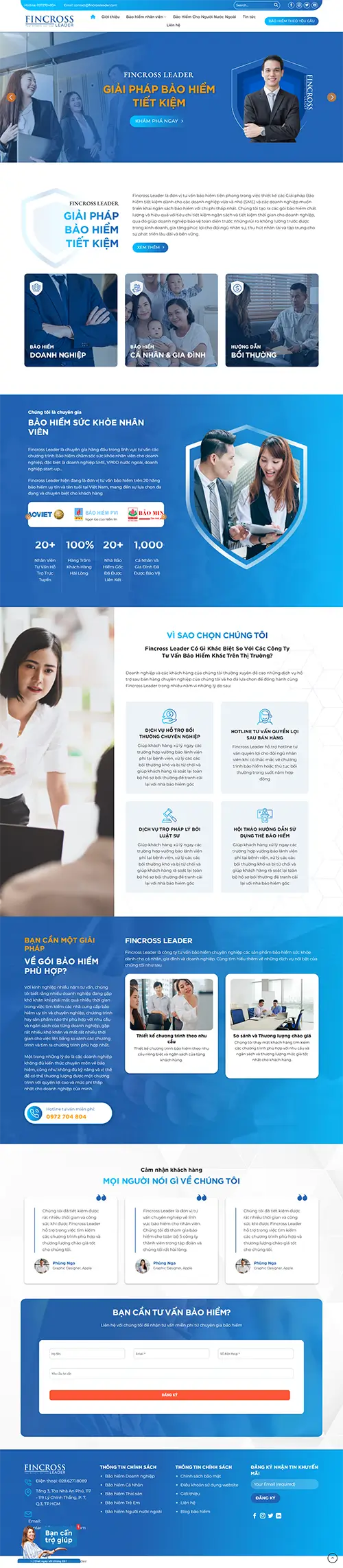 Mẫu website đặt phòng khách sạn