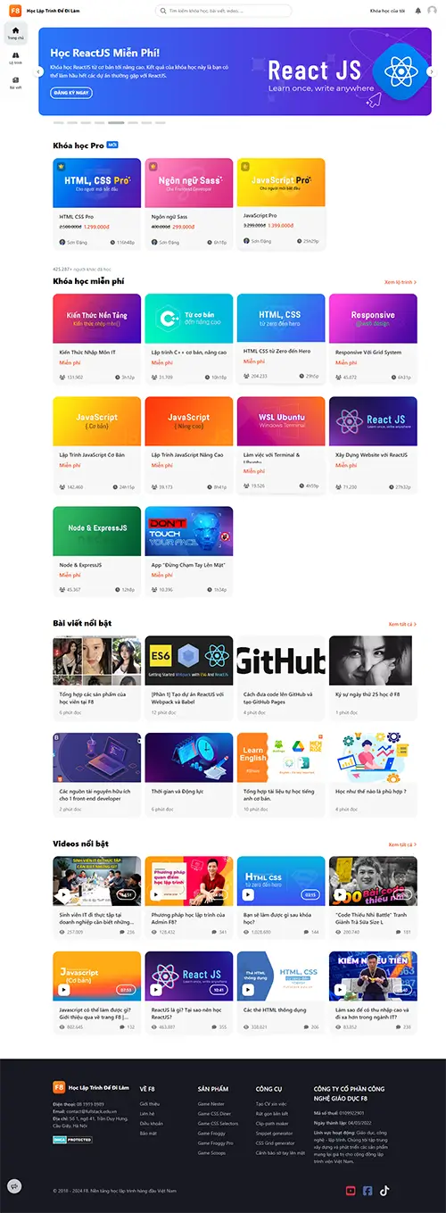 Mẫu website đặt phòng khách sạn