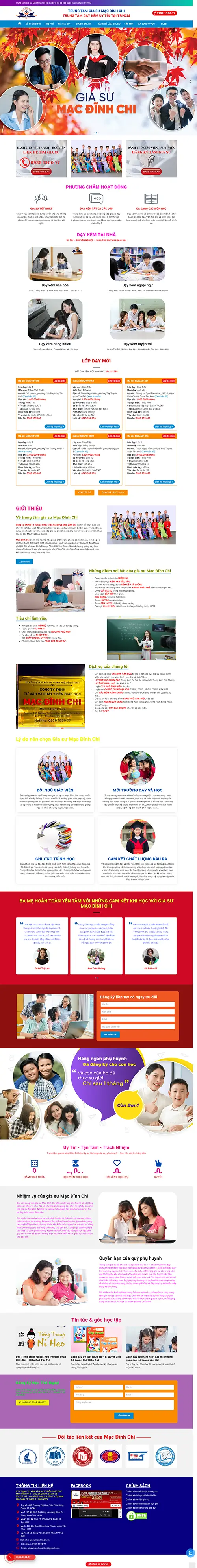 Mẫu website đặt phòng khách sạn