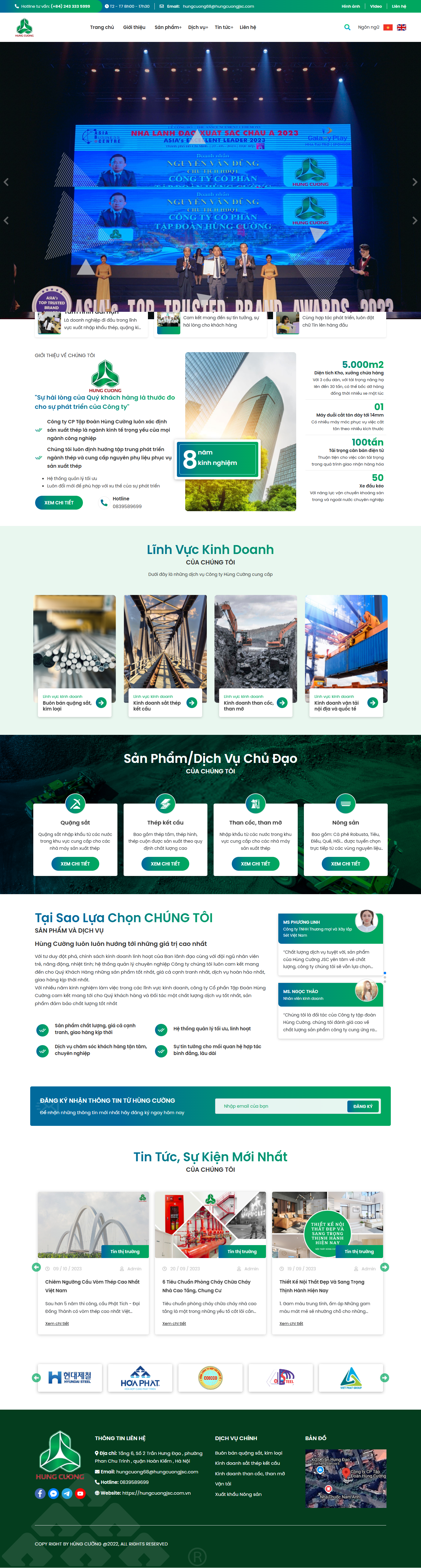 Mẫu website đặt phòng khách sạn