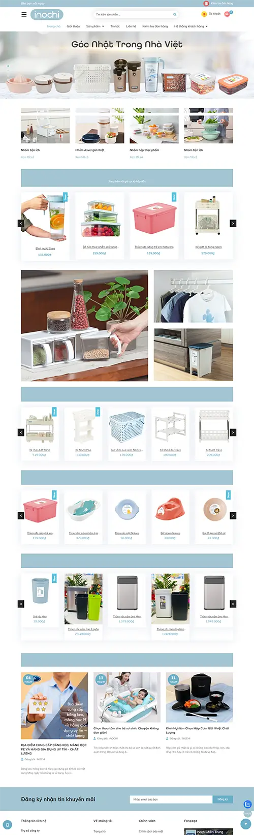 Mẫu website đặt phòng khách sạn