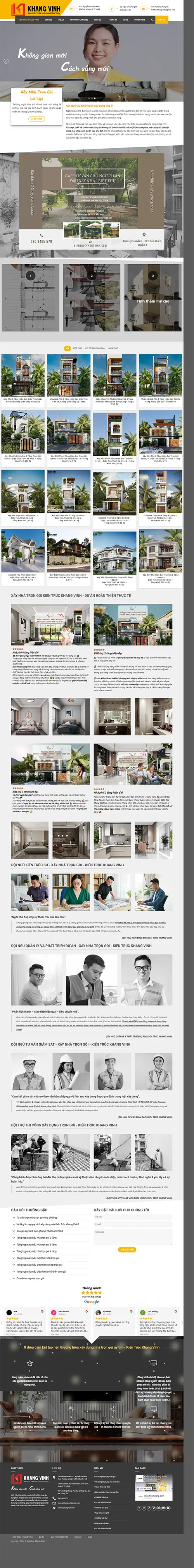 Mẫu website đặt phòng khách sạn