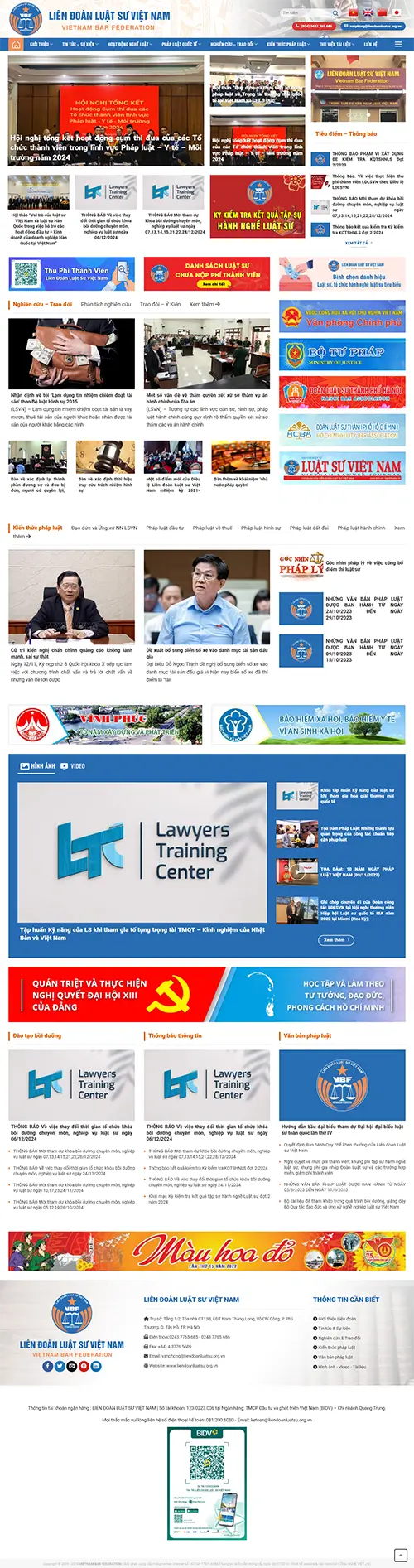 Mẫu website đặt phòng khách sạn