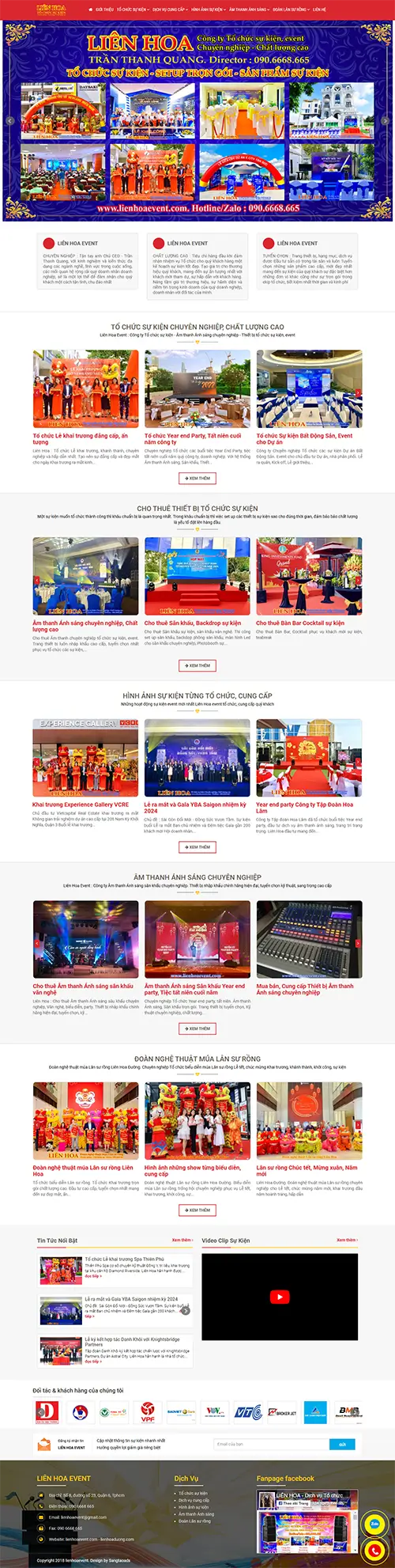 Mẫu website đặt phòng khách sạn