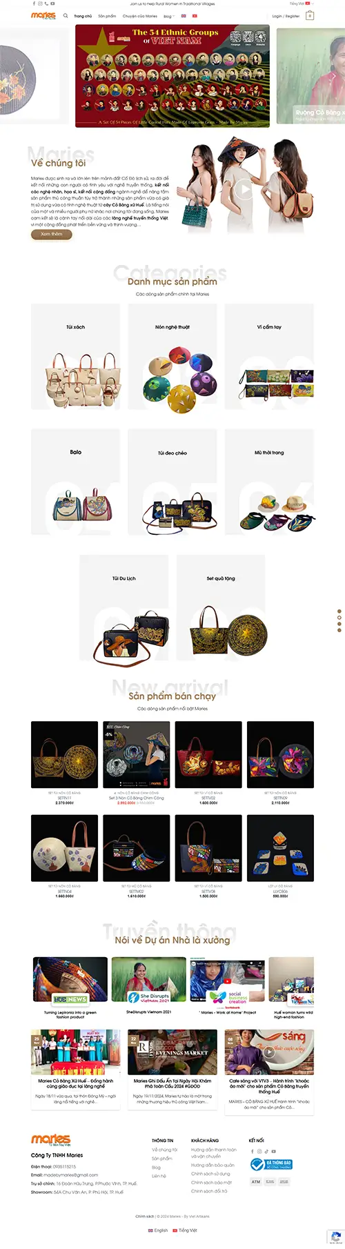 Mẫu website đặt phòng khách sạn