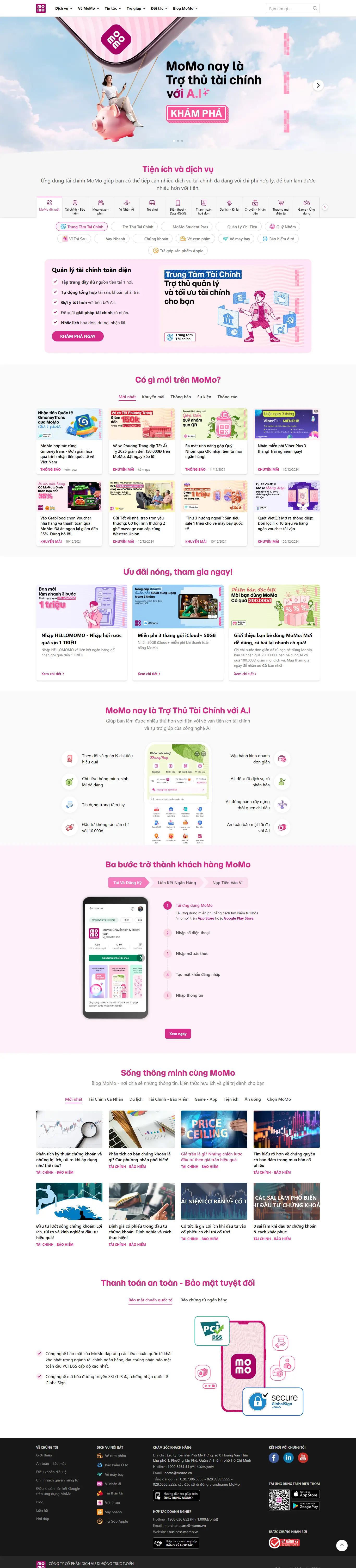Mẫu website đặt phòng khách sạn