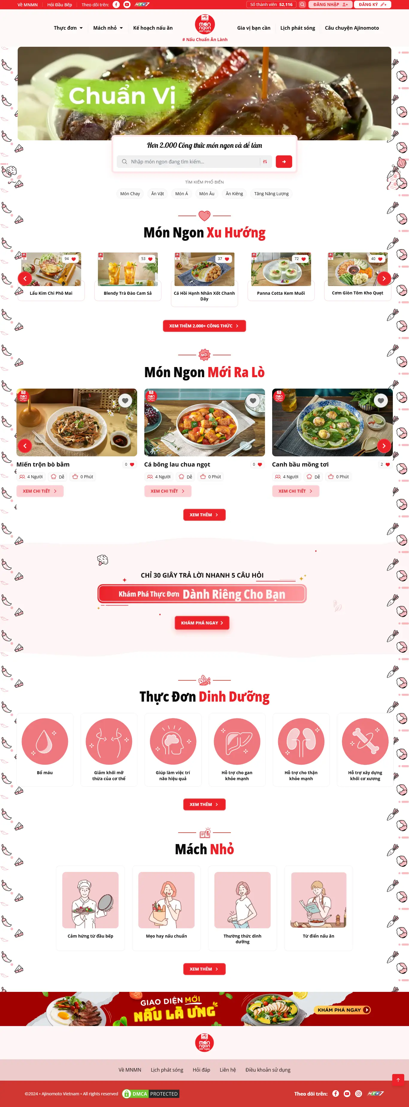 Mẫu website đặt phòng khách sạn