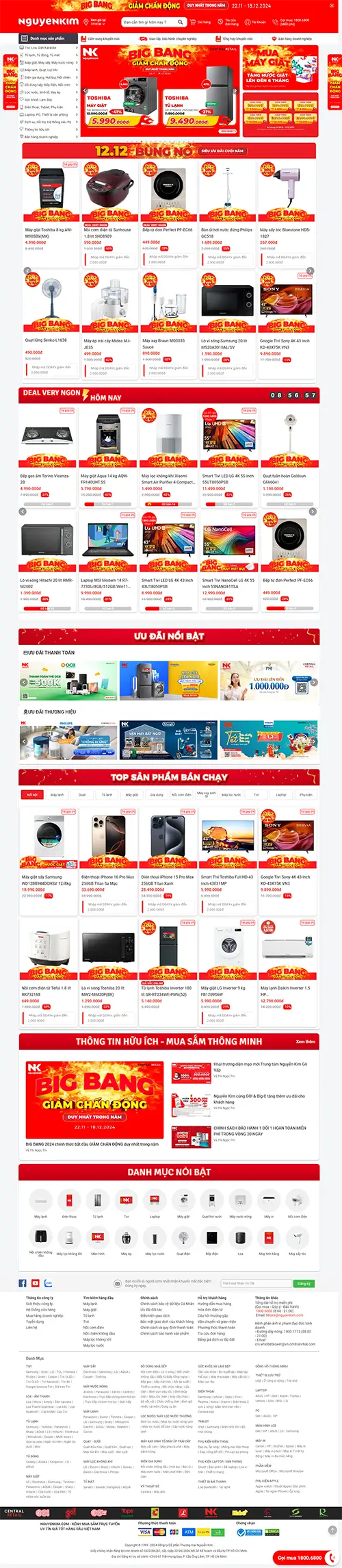Mẫu website đặt phòng khách sạn