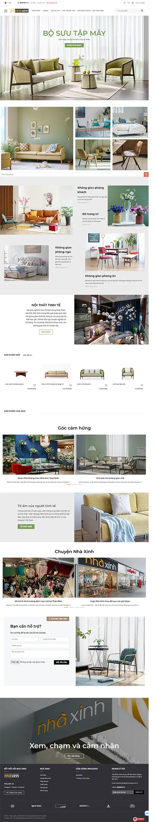 Mẫu website đặt phòng khách sạn