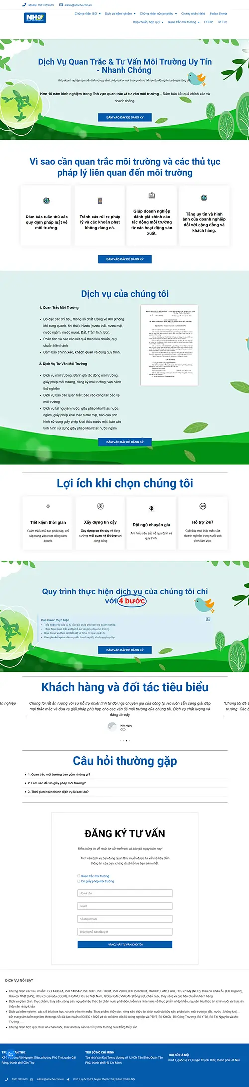 Mẫu website đặt phòng khách sạn