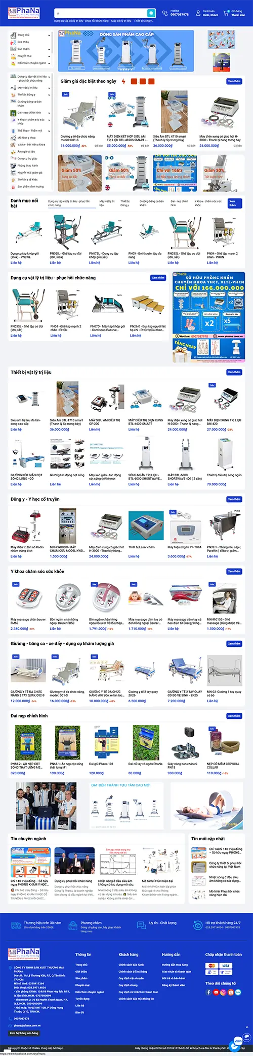 Mẫu website đặt phòng khách sạn