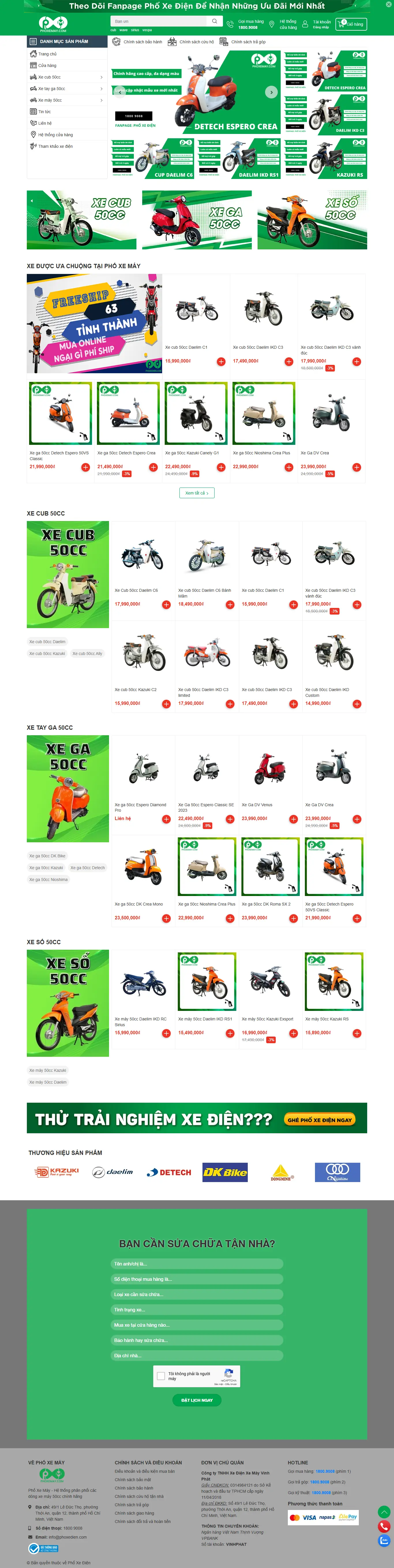 Mẫu website đặt phòng khách sạn