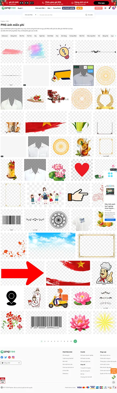 Mẫu website đặt phòng khách sạn