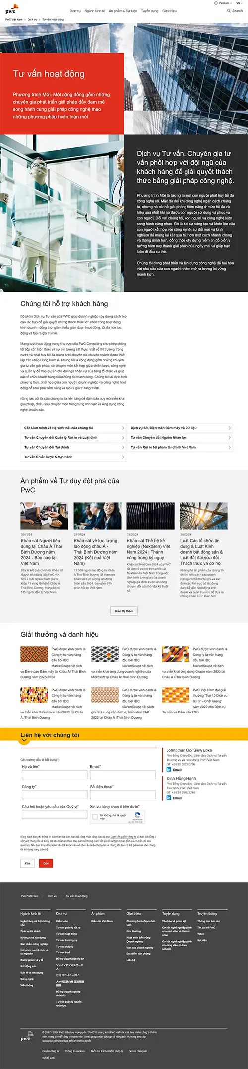 Mẫu website đặt phòng khách sạn