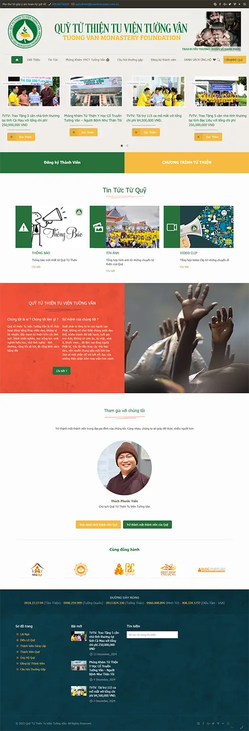 Mẫu website đặt phòng khách sạn