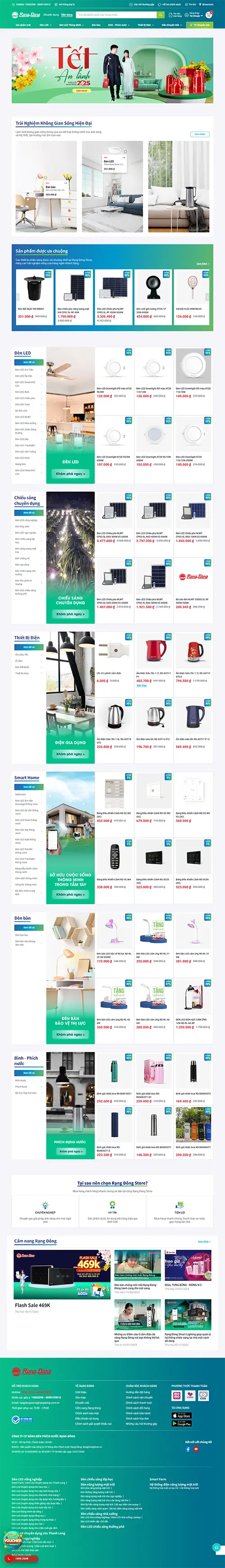 Mẫu website đặt phòng khách sạn