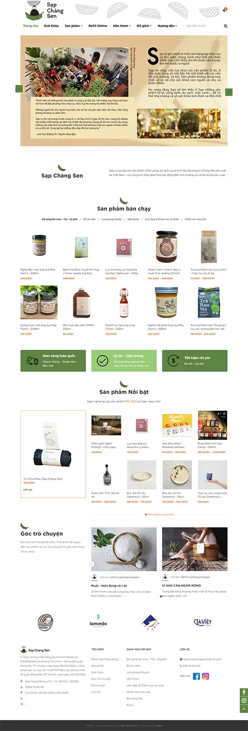 Mẫu website đặt phòng khách sạn