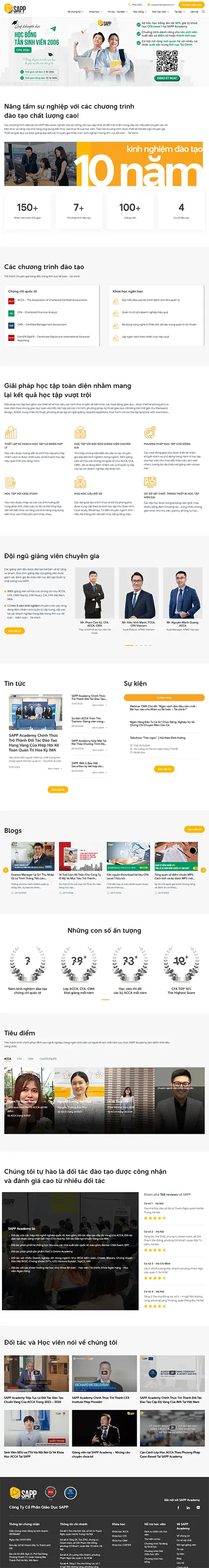 Mẫu website đặt phòng khách sạn
