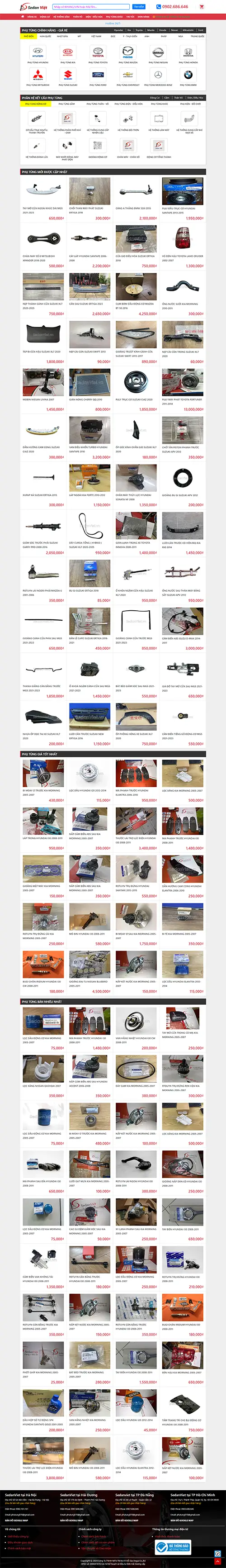 Mẫu website đặt phòng khách sạn