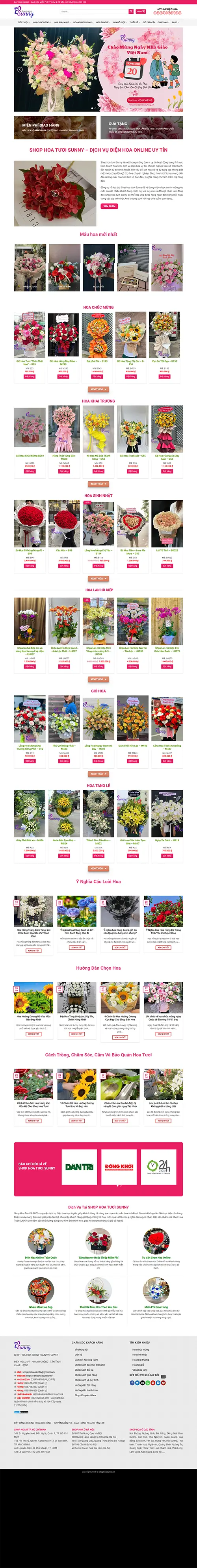 Mẫu website đặt phòng khách sạn