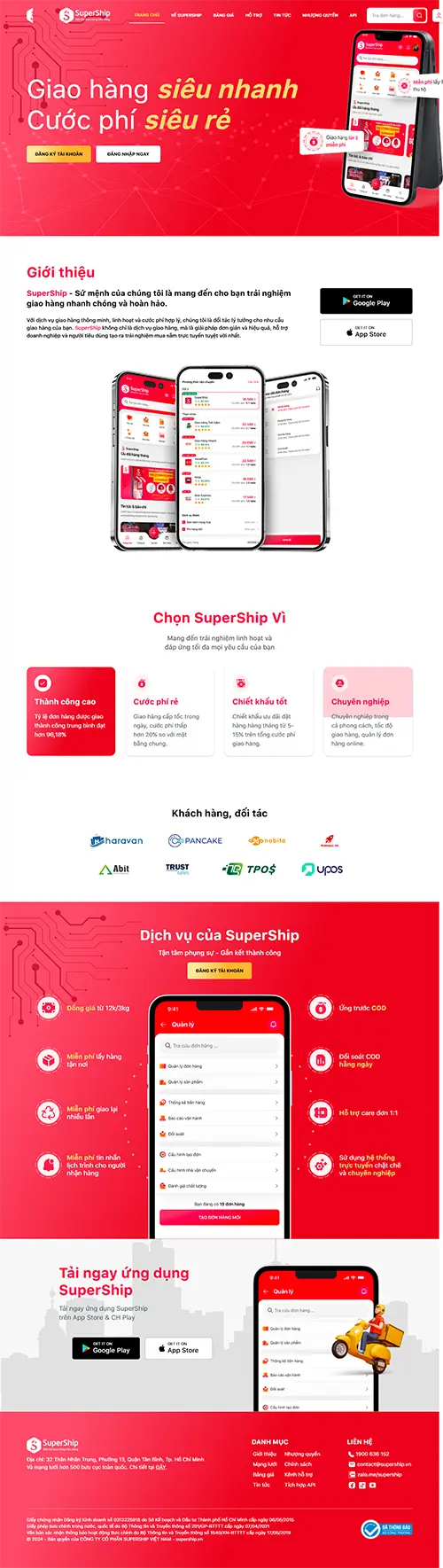 Mẫu website đặt phòng khách sạn