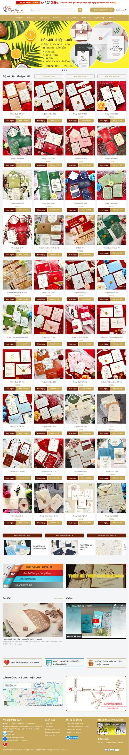 Mẫu website đặt phòng khách sạn