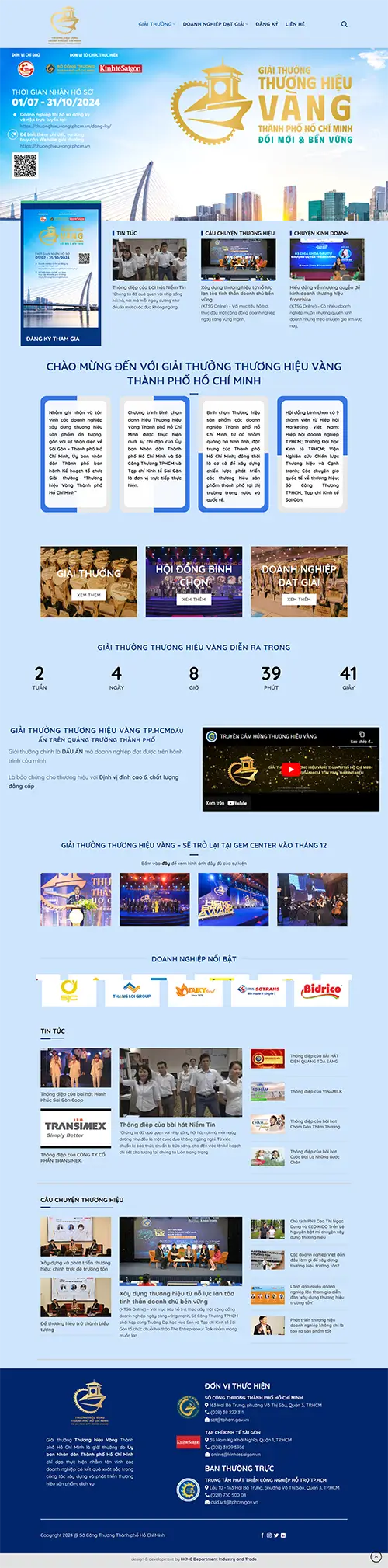 Mẫu website đặt phòng khách sạn