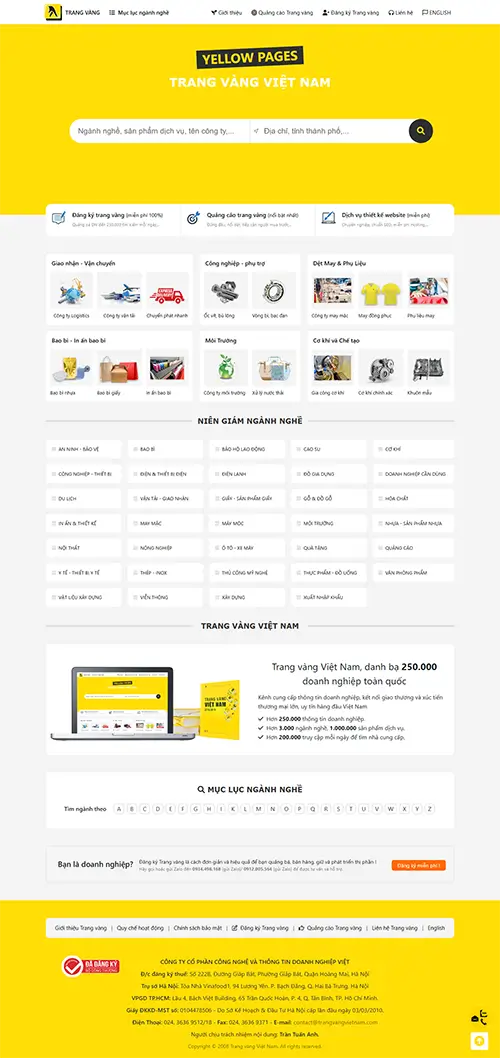 Mẫu website đặt phòng khách sạn
