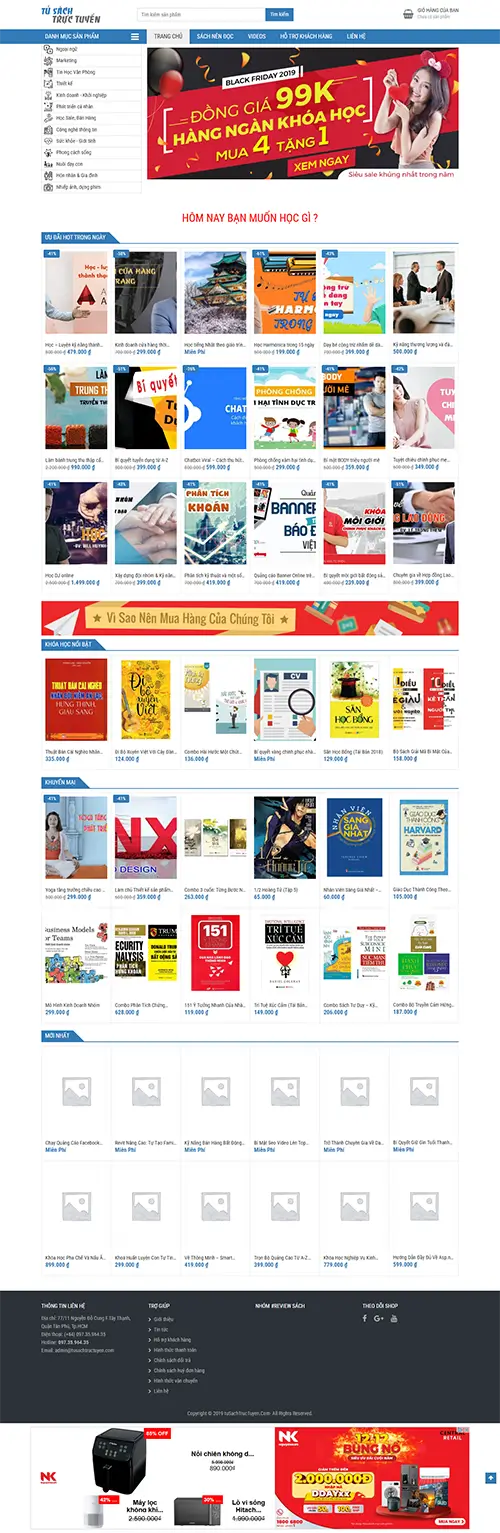 Mẫu website đặt phòng khách sạn