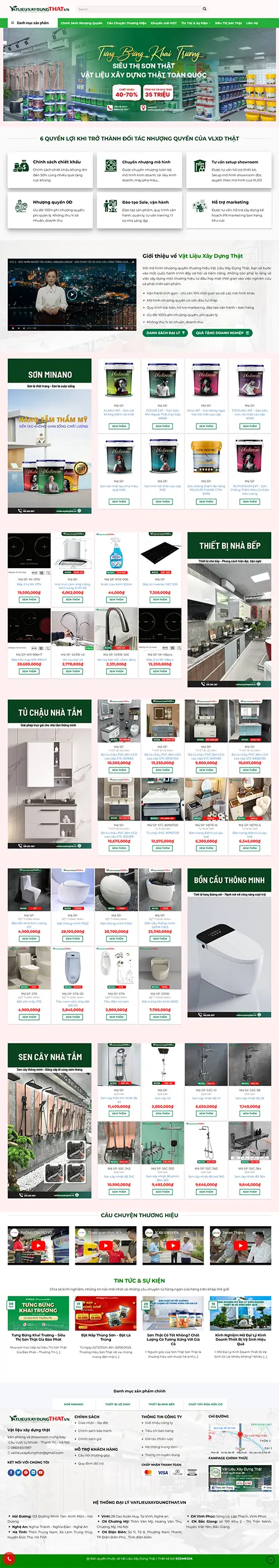 Mẫu website đặt phòng khách sạn