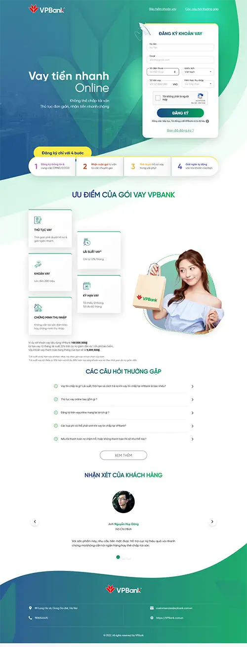 Mẫu website đặt phòng khách sạn