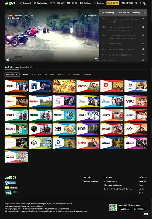 Mẫu website đặt phòng khách sạn
