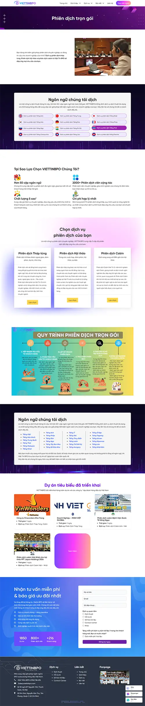 Mẫu website đặt phòng khách sạn