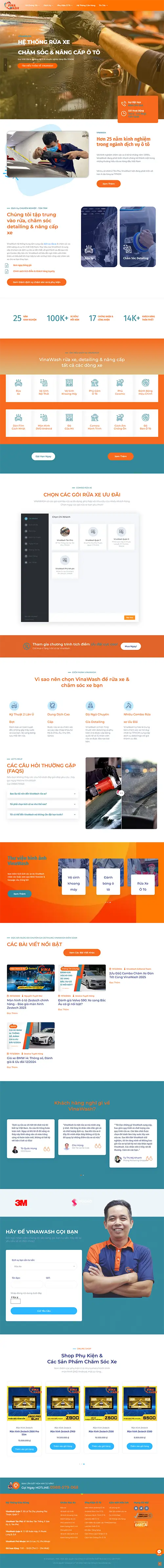 Mẫu website đặt phòng khách sạn