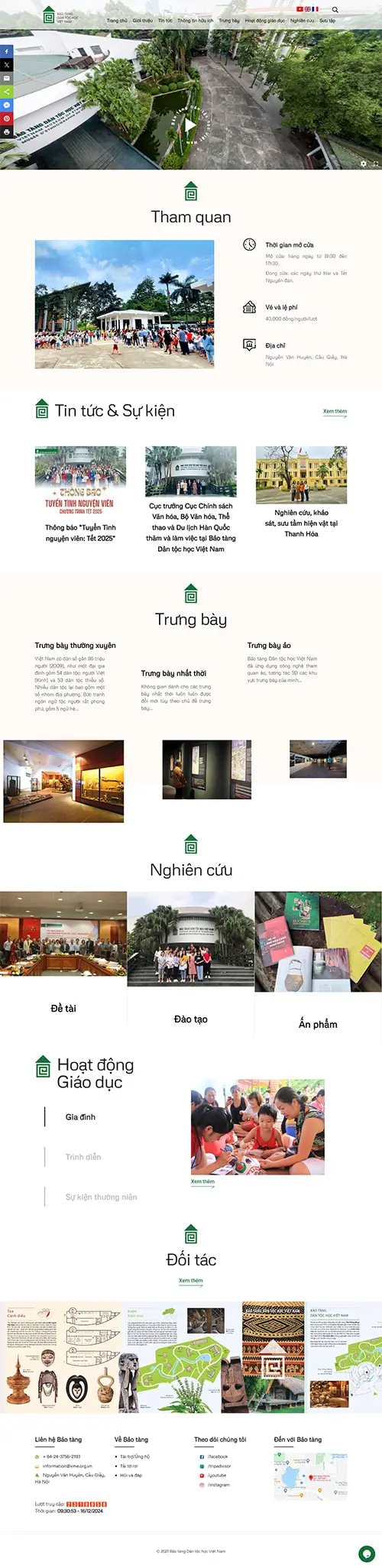 Mẫu website đặt phòng khách sạn